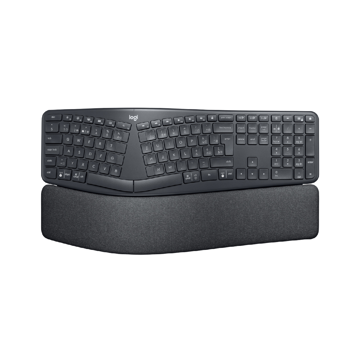 Teclado Ergonómico Inalámbrico Logitech ERGO K860 Bluetooth Black | Confort Profesional para Oficina