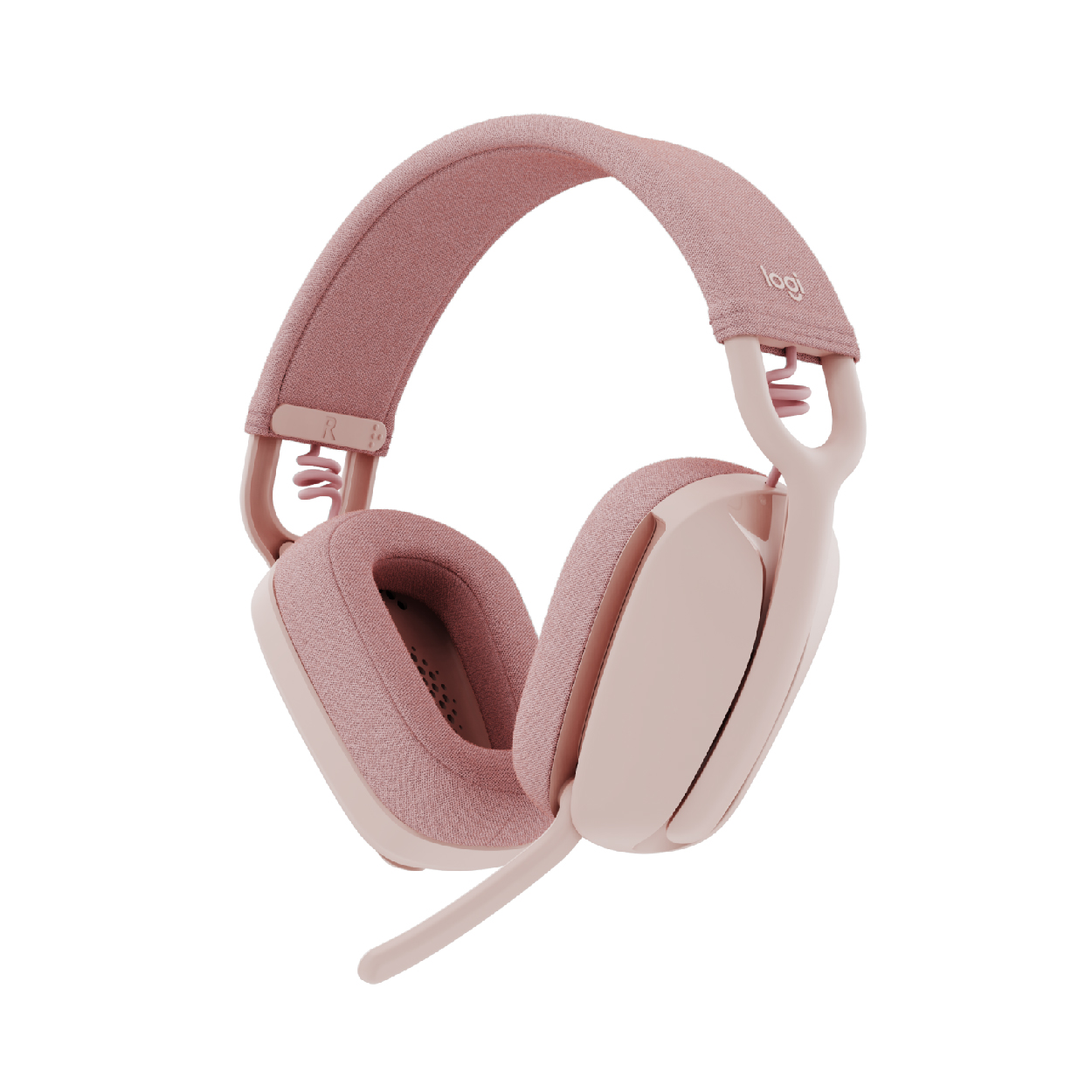 Audífono Bluetooth con Micrófono Logitech Zone Vibe 100 Rose | Ligero, Profesional y Multiplataforma