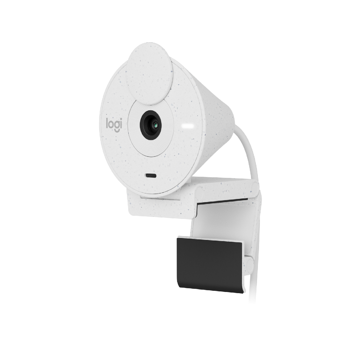 Cámara Web Logitech Brio 300 FHD 1080p USB-C White | Videollamadas Claras y Diseño Moderno